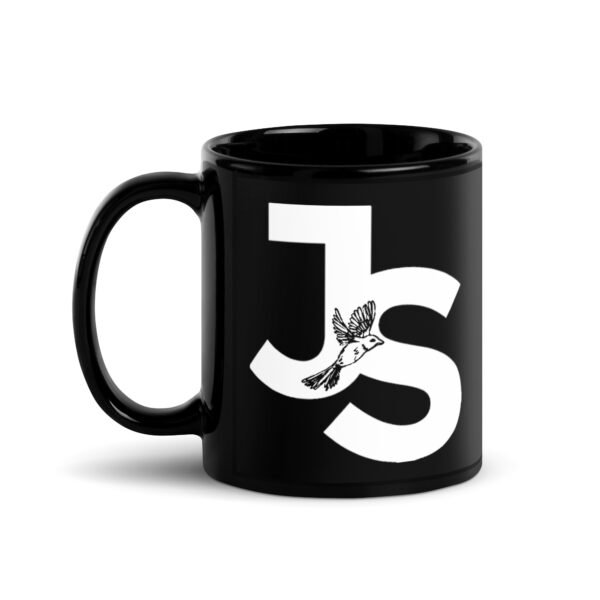 Black Glossy Mug - Image 2
